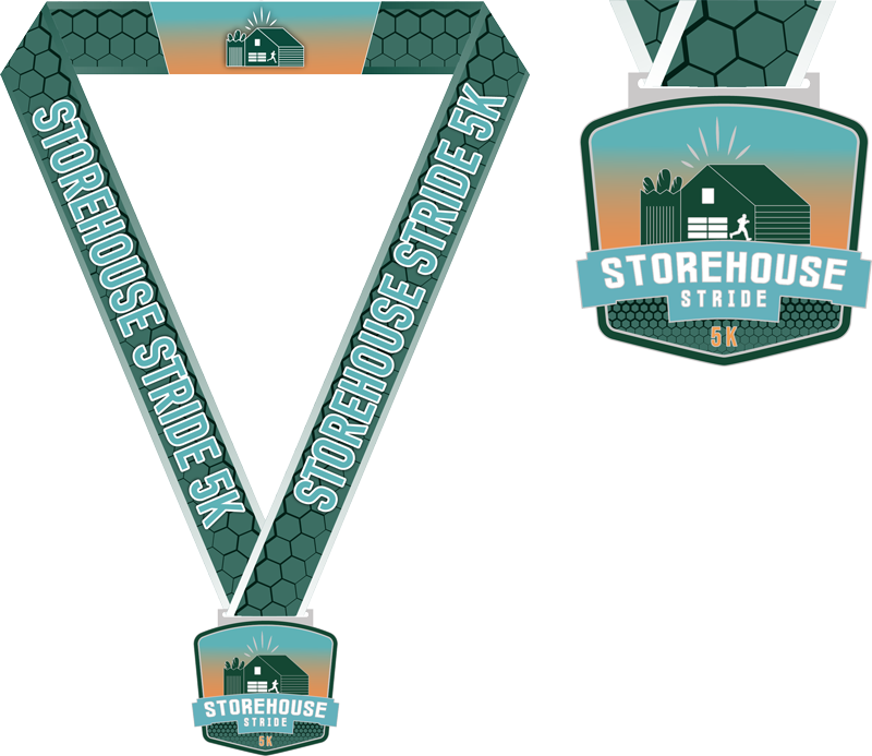 Storehouse Stride 5K Participant Medal